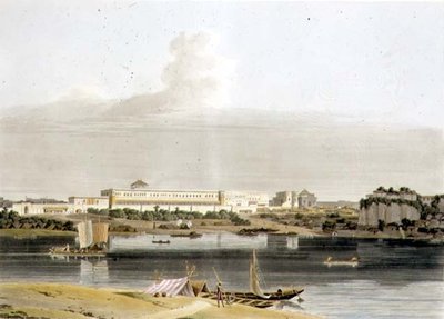 Palác Nawab Shuja Dowla v Lucknow, deska XVI ze 4. části 