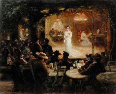 Open Air Concert, Paříž od Thomas William Morley