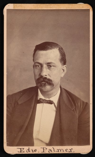 Portrét Edwarda Palmera 1829-1911, před rokem 1900. od Thomas William Smillie