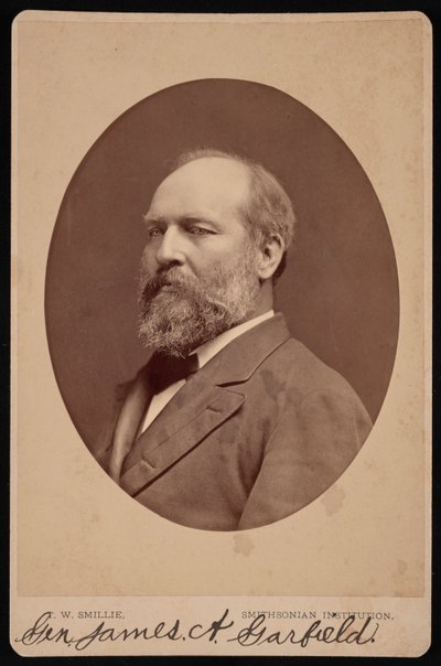 Portrét Jamese Abrama Garfielda 1831-1881, červen 1880. od Thomas William Smillie