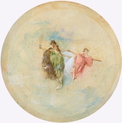 Úsvit od Thomas Wilmer Dewing
