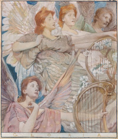 Gloria od Thomas Wilmer Dewing