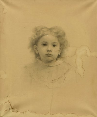 Portrét Ethel D. Pufferové od Thomas Wilmer Dewing