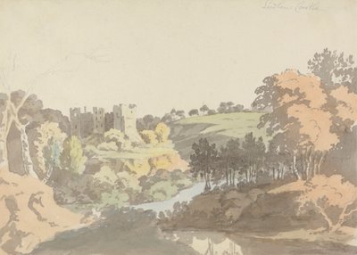 zámek Ludlow od Thomas Wright
