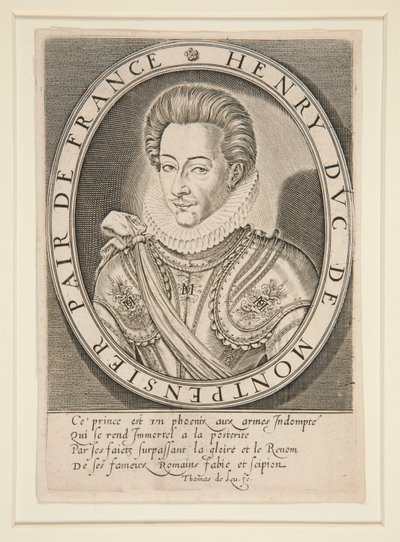 Henri de Bourbon, vévoda z Montpensier od Thomas de Leu