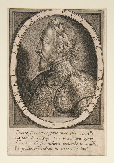 Jindřich II., král Francie od Thomas de Leu