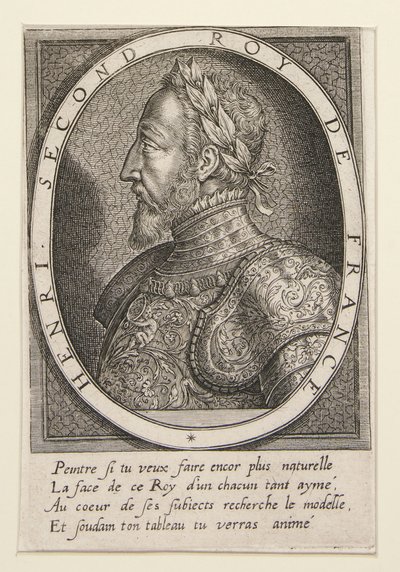 Jindřich II., král Francie od Thomas de Leu