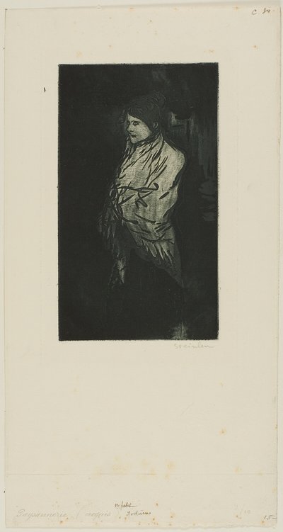 První malý noční kousek od Théophile Alexandre Pierre Steinlen