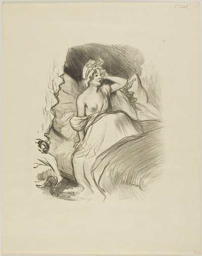 Malá rozeta od Théophile Alexandre Pierre Steinlen