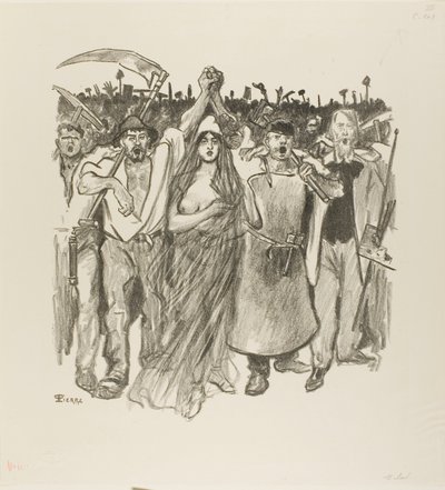 18. března od Théophile Alexandre Pierre Steinlen