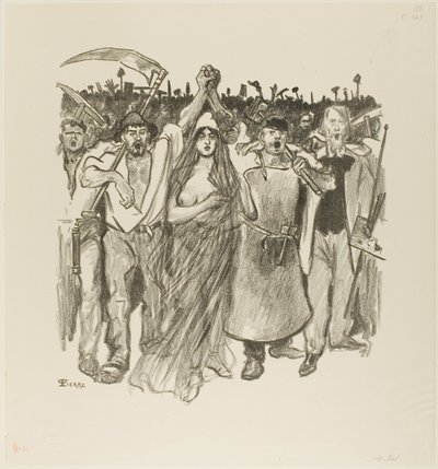 18. března od Théophile Alexandre Pierre Steinlen
