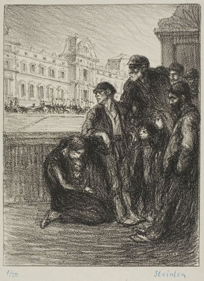 Bída a nádhera od Théophile Alexandre Pierre Steinlen
