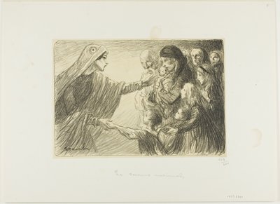 Národní asistence od Théophile Alexandre Pierre Steinlen