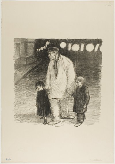 Státní svátek od Théophile Alexandre Pierre Steinlen