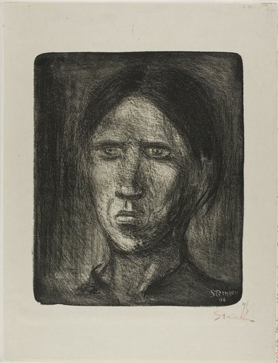 Obyčejný člověk od Théophile Alexandre Pierre Steinlen