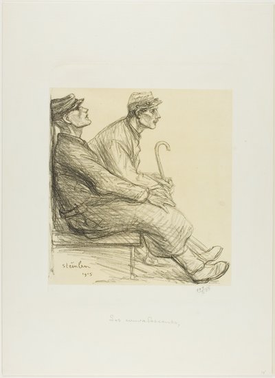 Rekonvalescenti od Théophile Alexandre Pierre Steinlen