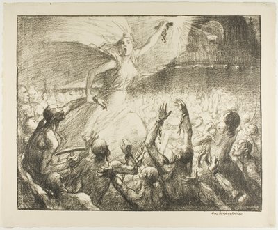 Osvoboditel od Théophile Alexandre Pierre Steinlen