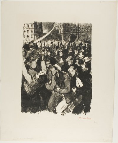 Ovce z Boisdeffre od Théophile Alexandre Pierre Steinlen