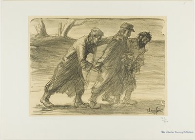 Tři soudruzi od Théophile Alexandre Pierre Steinlen