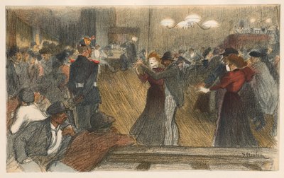 Bal de Barriere, 1898. od Théophile Alexandre Steinlen
