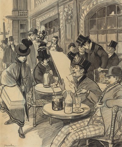 U Maxima od Théophile Alexandre Steinlen