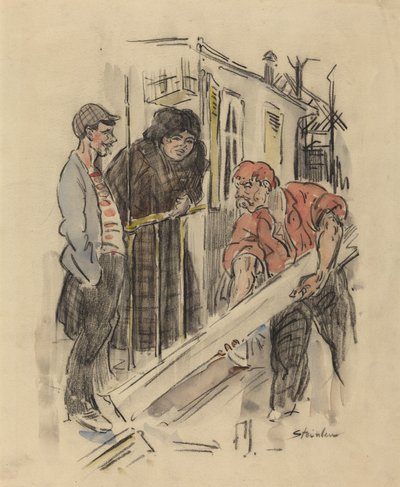 Drby, konec 19.-začátek 20. století. od Théophile Alexandre Steinlen