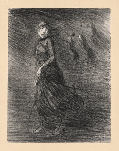 Na ulici (Dans la Rue) od Théophile Alexandre Steinlen