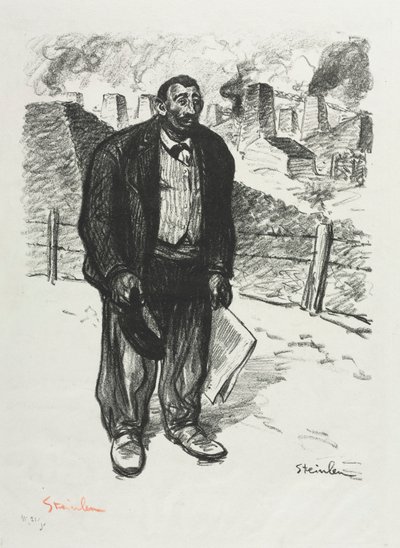 Poctivý pracovník od Théophile Alexandre Steinlen