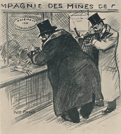 La Majorité Opportuniste, 1919 od Théophile Alexandre Steinlen