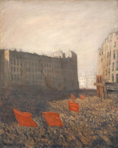 Populární demonstrace, c. 1903. od Théophile Alexandre Steinlen