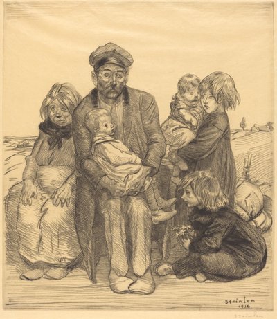 Chudí lidé Chudí lidé, 1914. od Théophile Alexandre Steinlen