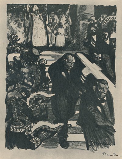Rochefort umírá, 1898, 1919 od Théophile Alexandre Steinlen