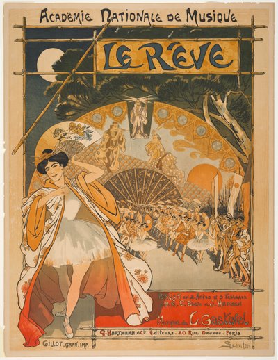 Sen od Théophile Alexandre Steinlen