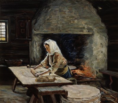 Pečení plochého chleba od Thorvald Torgersen