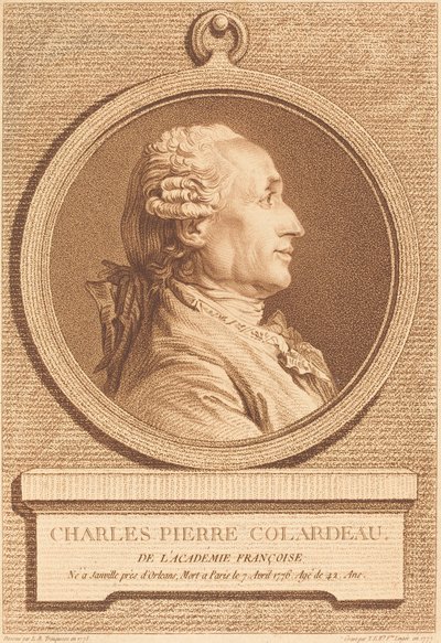 Charles Pierre Colardeau od Thérèse Éléonore Lingée after Louis Rolland Trinquesse