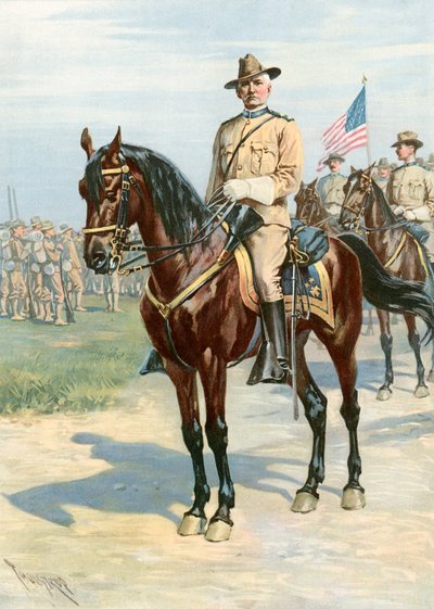 Generálmajor Wesley Merritt, U. S. A. od Thure de Thulstrup
