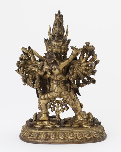 Yamantaka, 16. století od Tibetan School