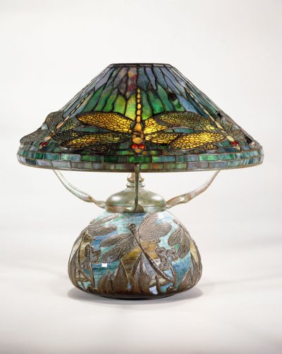 Stolní lampa s vážkou Tiffany Studios od Tiffany and Company