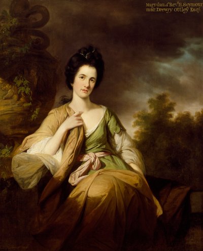 Paní Drewry Ottley, 1768 od Tilly Kettle