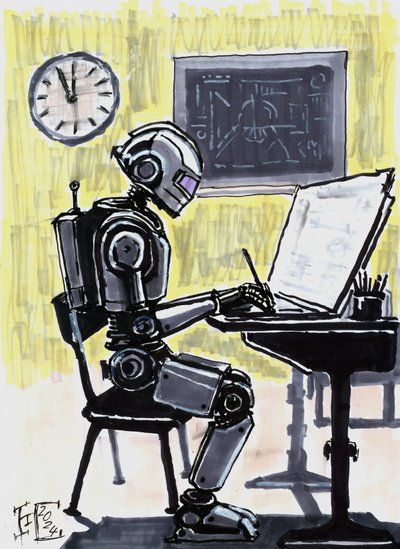 Učení studentů pomocí robotů od Tim Hoinkis
