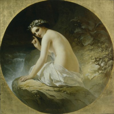 Bather, 1859 od Timofei Andreyevich Neff