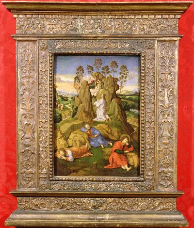 Kristus v Getsemanech, kolem roku 1510 (olej na desce) od Timoteo Viti