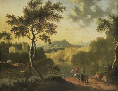 Italská krajina od Timotheus de Graef (attributed to)