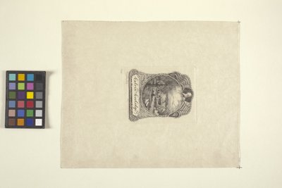 Book Plate For Calvin Coolidge (inkoust) od Timothy Cole