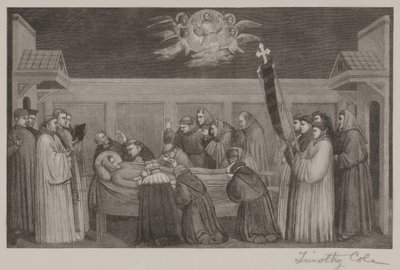 Smrt svatého Františka od Timothy Cole