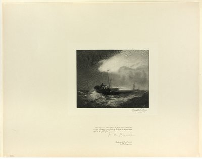 Rybářské lodě z Yarmouth, od starých anglických mistrů od Timothy Cole