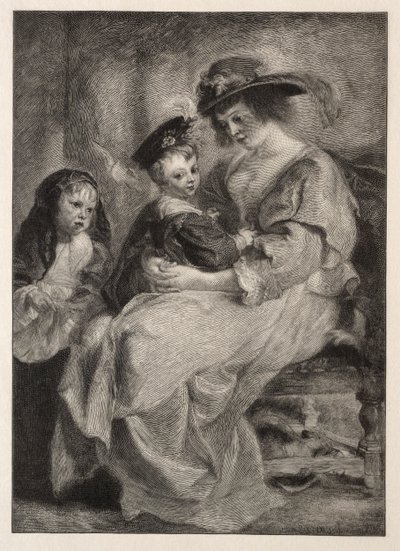 Helen Fourment a její děti, 1894. od Timothy Cole