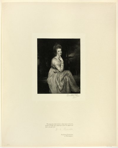 Lady Derby ze starých anglických mistrů od Timothy Cole