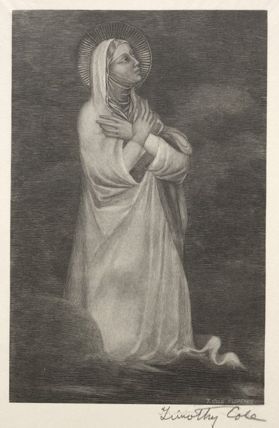 Staří italští mistři: Postava Panny Marie, 1888-1892. od Timothy Cole