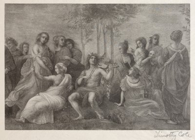 Staří italští mistři: Parnas, 1888-1892. od Timothy Cole